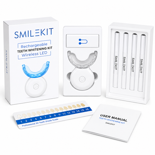 Premium Rechargeable LED Whitening Kit