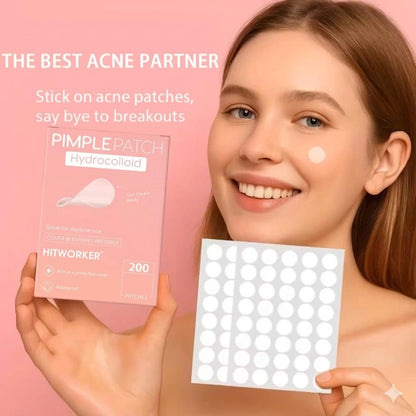 Invisible pimple patches
