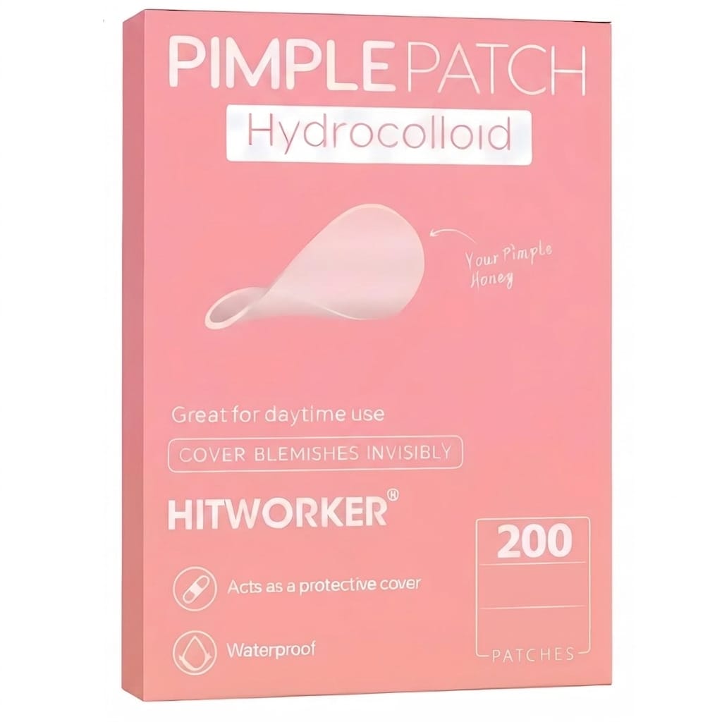 Invisible pimple patches